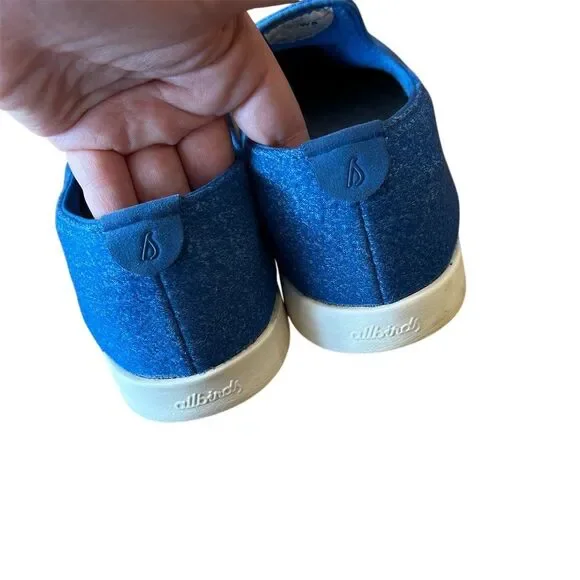 Allbirds Wool Loungers Slip-On Shoes Blue Size 8 Casual - Picture 7 of 9